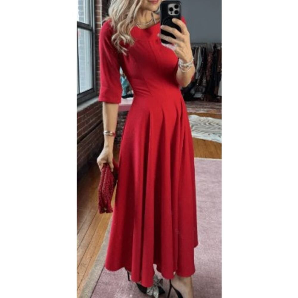 BURU Mary Dress in Red Women's Sz. S